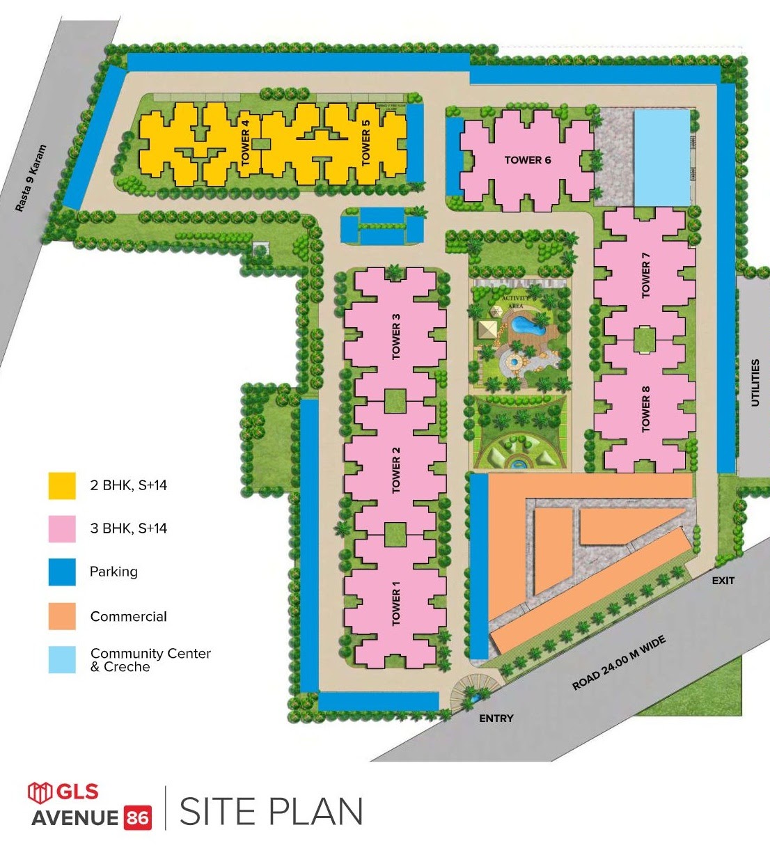 GLS Avenue Affordable sector 86
